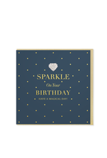Hearts Design Sparkle on your Birthday