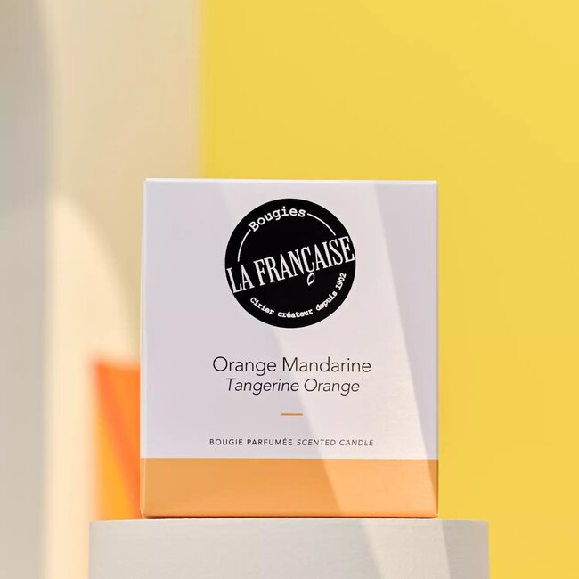 Bougies la Francaise Colorama - Orange Mandarine
