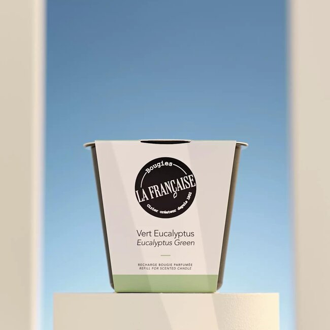 Bougies la Francaise Colorama Navulling - Vert Eucalyptus