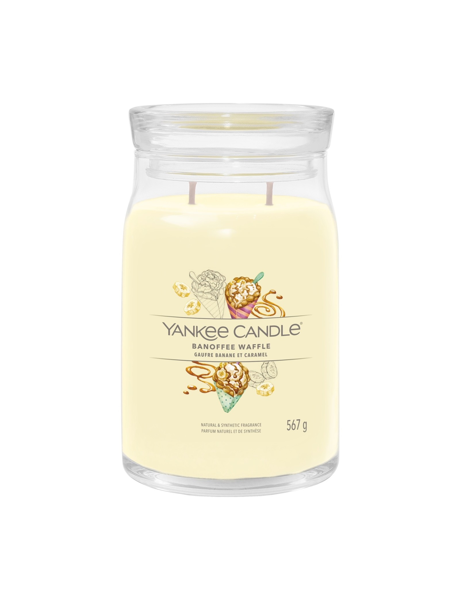 Yankee Candle Banoffee Waffle - Signature Large Jar