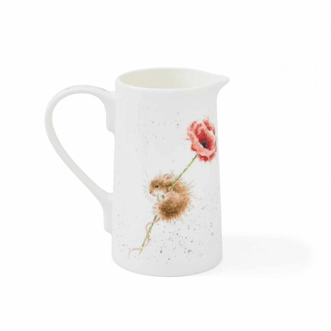 Wrendale Kruik - Mouse Poppy