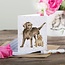 Wrendale Mini Wenskaart - Puppy Love