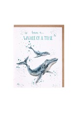 Wrendale Wenskaart - Have a Whale of time