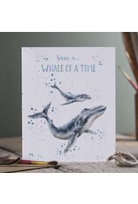 Wrendale Wenskaart - Have a Whale of time