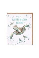 Wrendale Wenskaart - Have a Turtley amazing Birthday