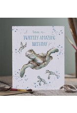 Wrendale Wenskaart - Have a Turtley amazing Birthday