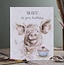Wrendale Wenskaart - Pig out! It's your Birthday