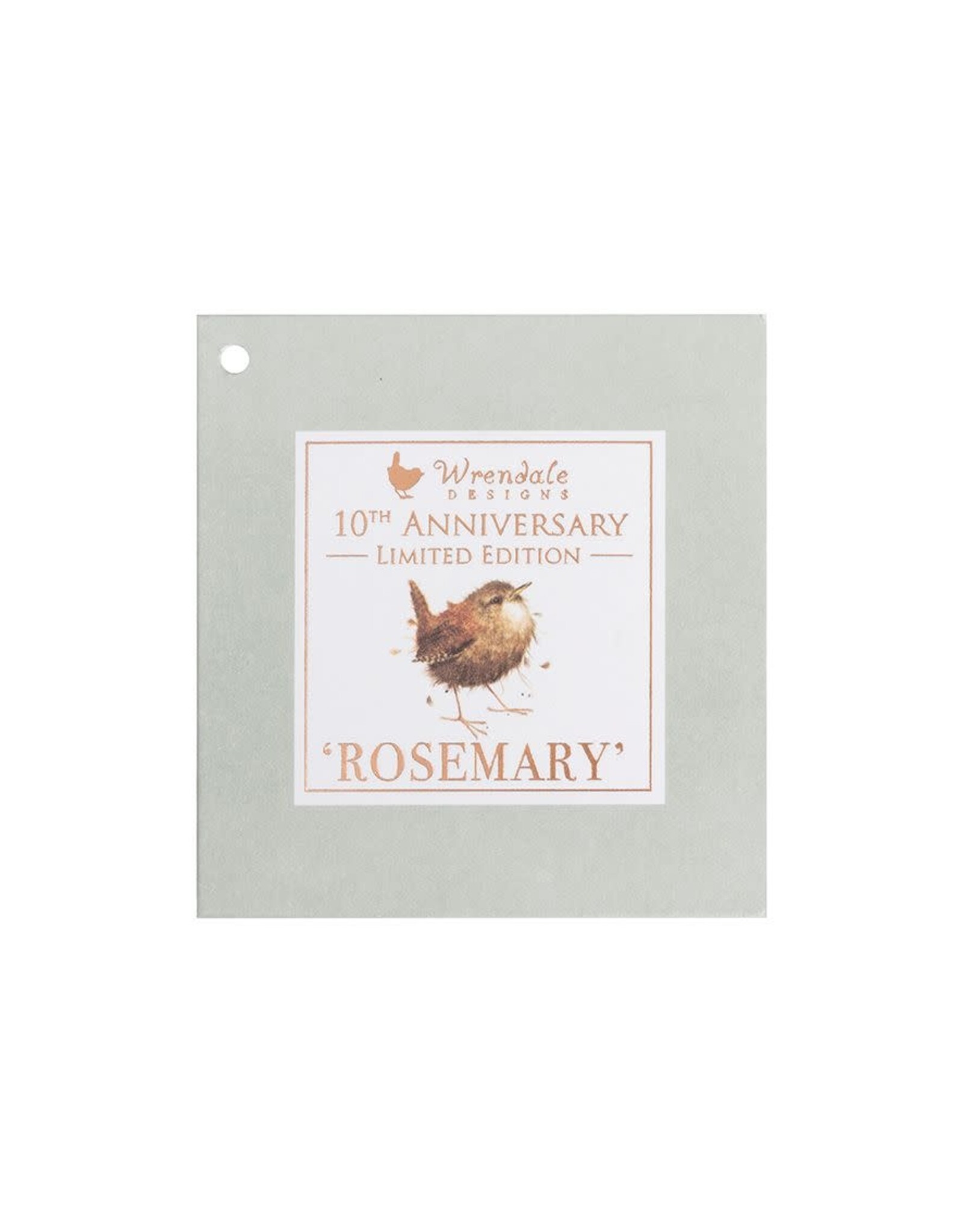 Wrendale Knuffel - Rosemary Wren 10th Anniversary Limited Edition