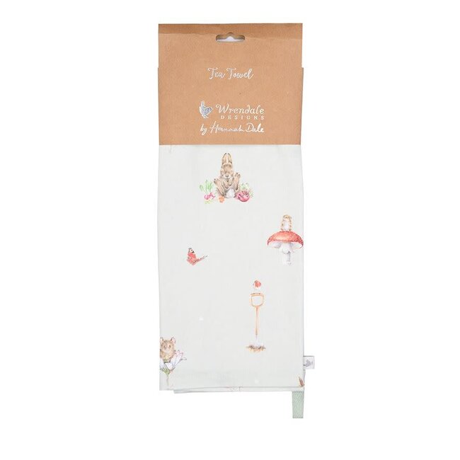 Wrendale Theedoek - Garden Friends