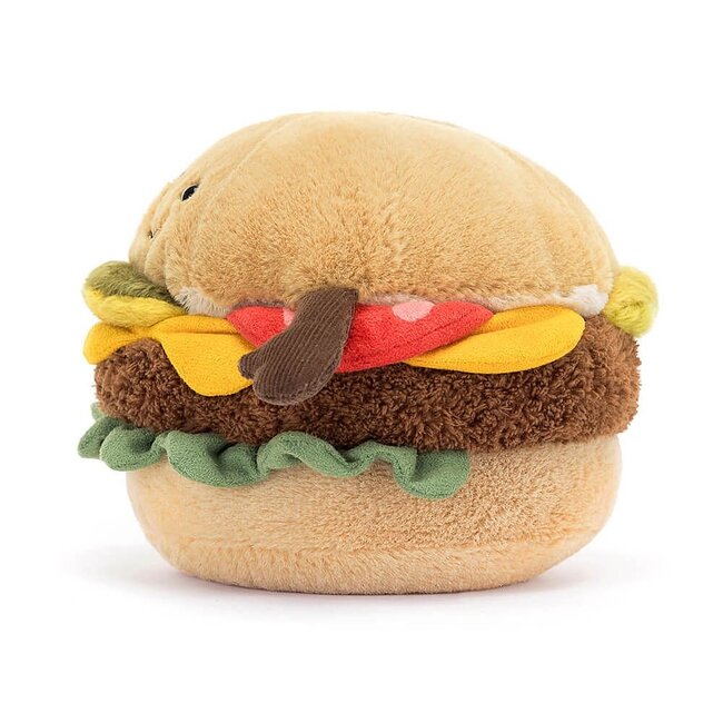 Jellycat Knuffel - Amuseable - Burger