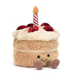 Jellycat Knuffel - Amuseable - Birthday Cake