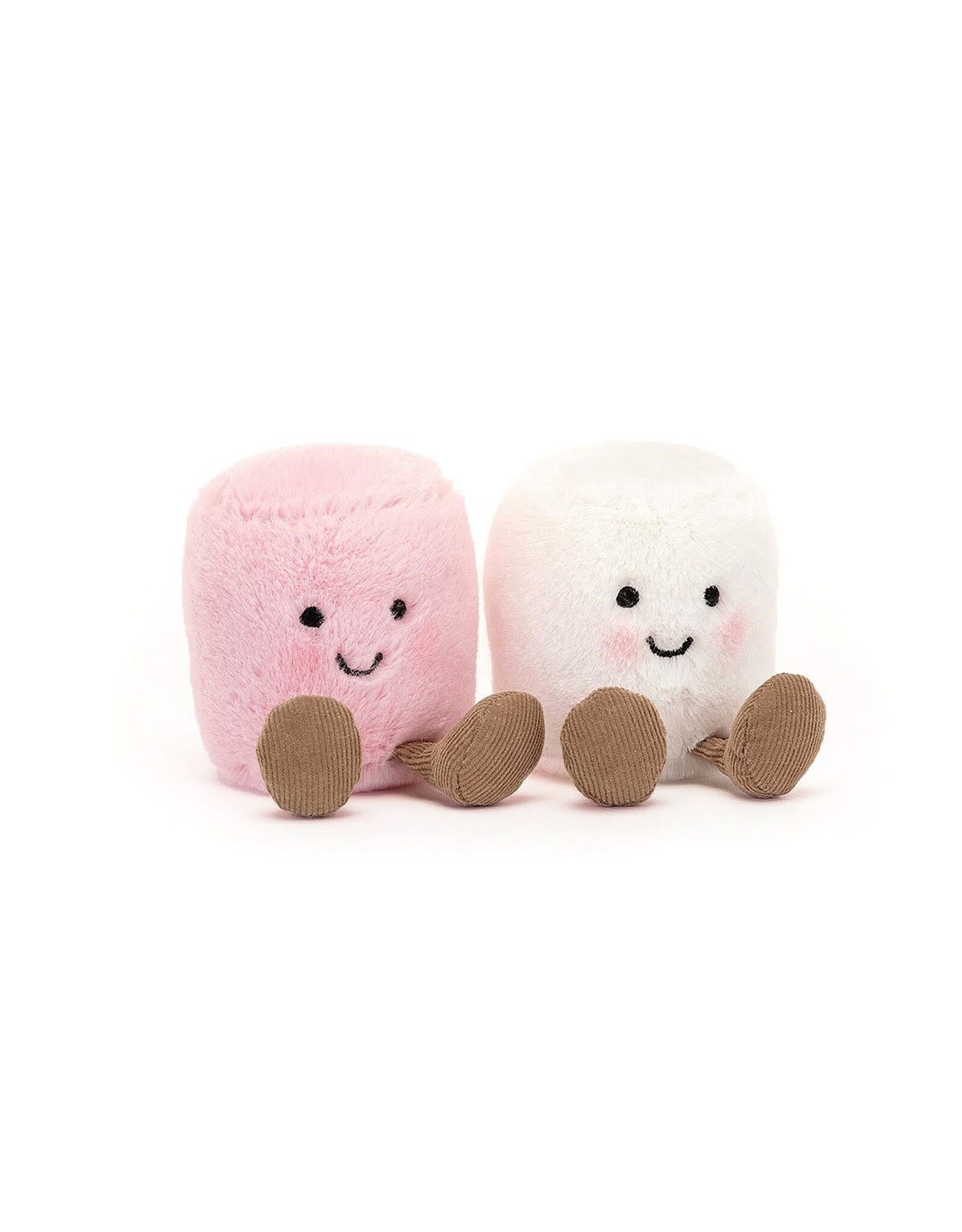 Jellycat Knuffel - Amuseable - Pink and White Marshmallows