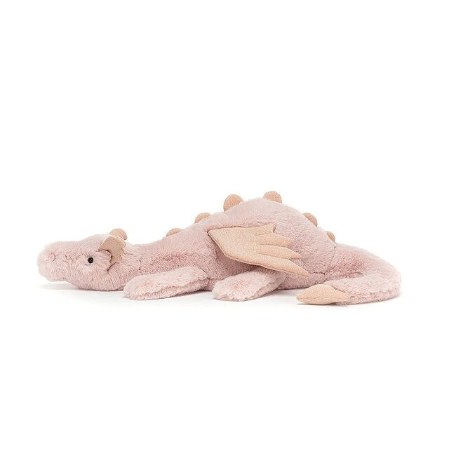 Jellycat Knuffel - Rose Dragon Little