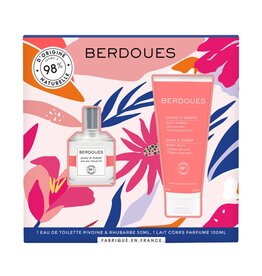 Berdoues 1902 - Giftset - Pivoine &  Rhubarbe