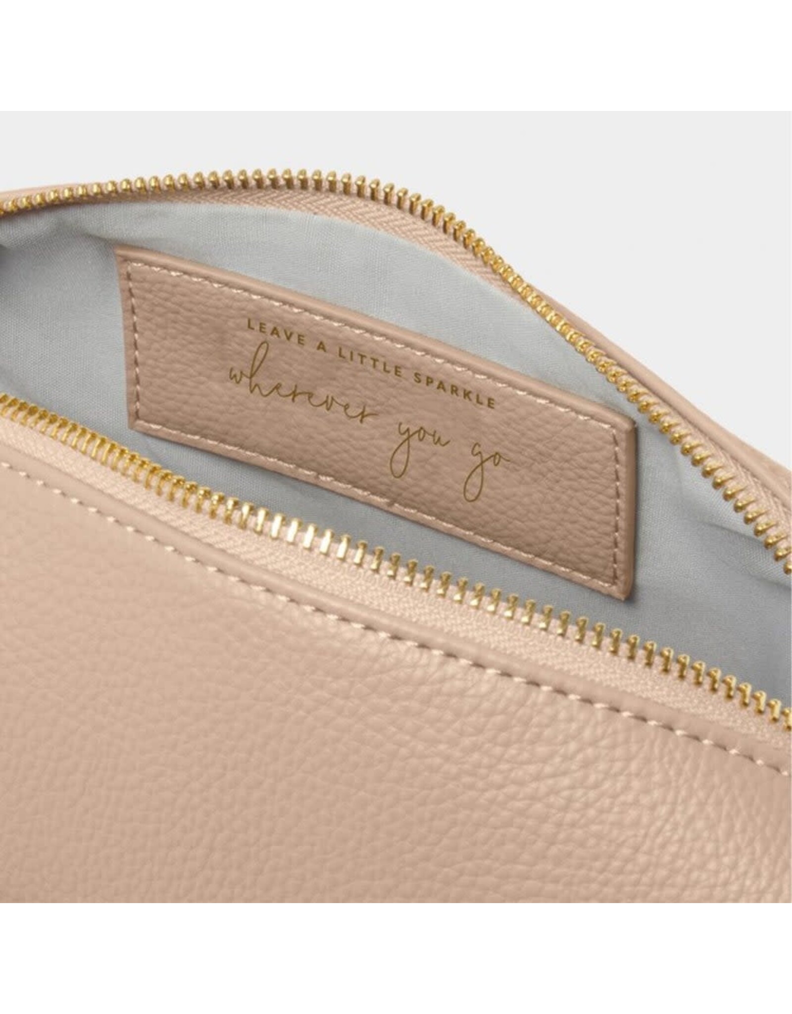 Katie Loxton Toilettas - Secret Message - Soft Tan