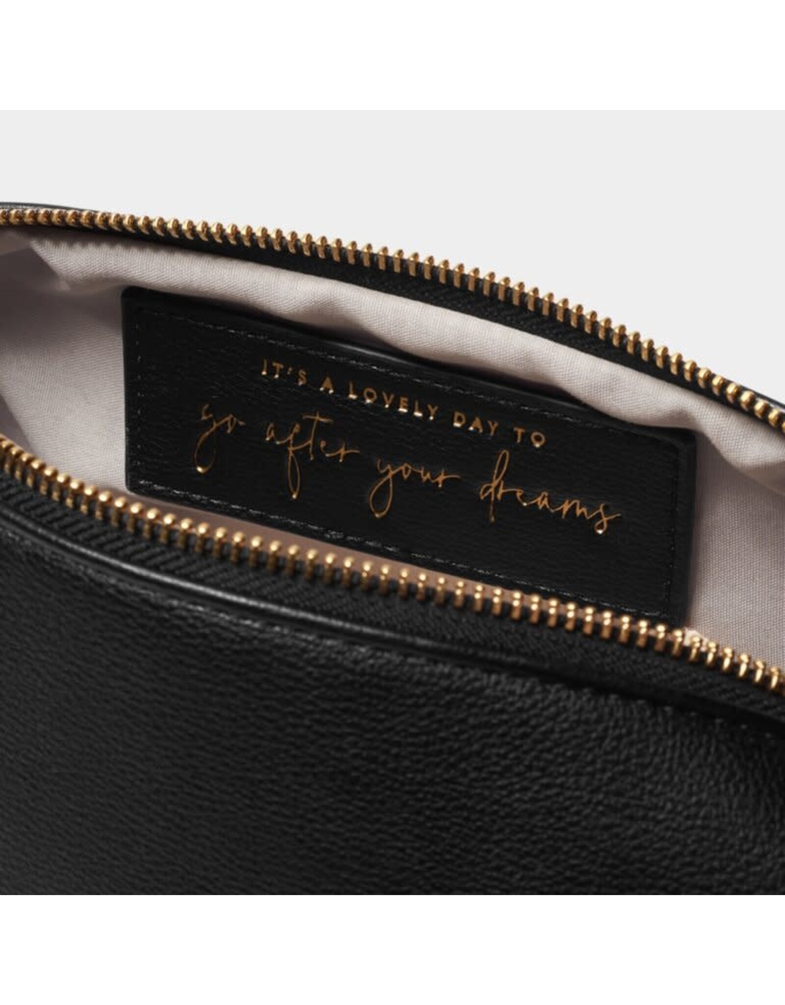 Katie Loxton Toilettas - Secret Message - Zwart