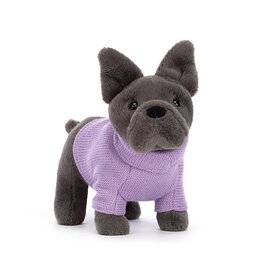 Jellycat Knuffel - Sweater French Bulldog Purple