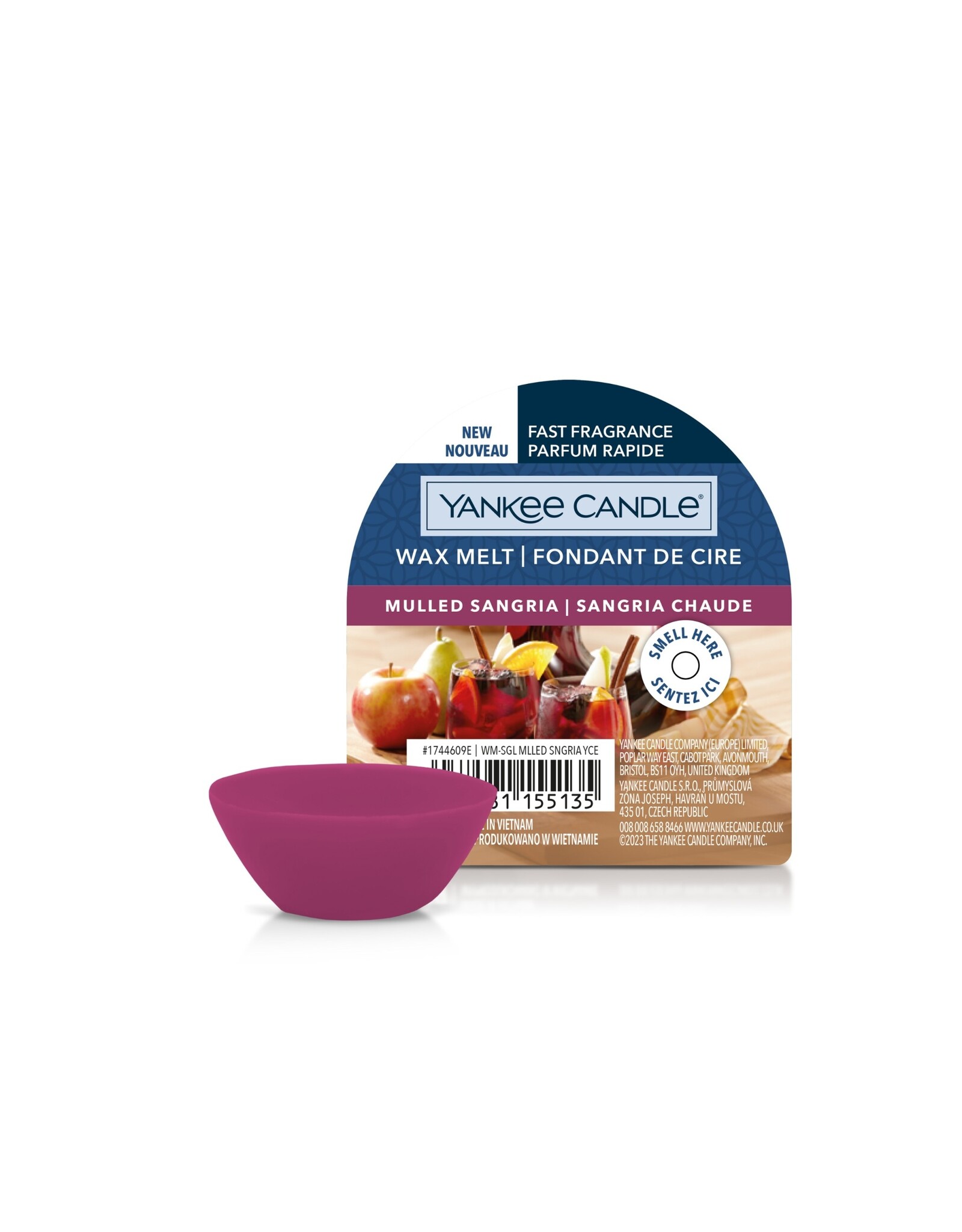 Yankee Candle Mulled Sangria - Wax Melt
