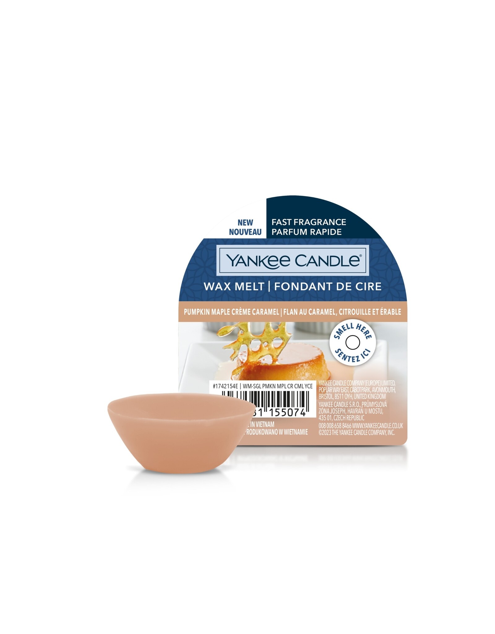 Yankee Candle Pumpkin Maple Crème Caramel - Wax Melt