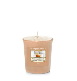 Yankee Candle Pumpkin Maple Crème Caramel - Votive
