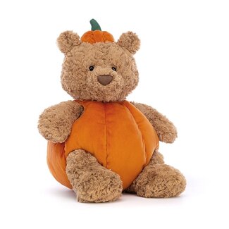 Jellycat Knuffel - Bartholomew Bear Pumpkin