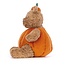 Jellycat Knuffel - Bartholomew Bear Pumpkin