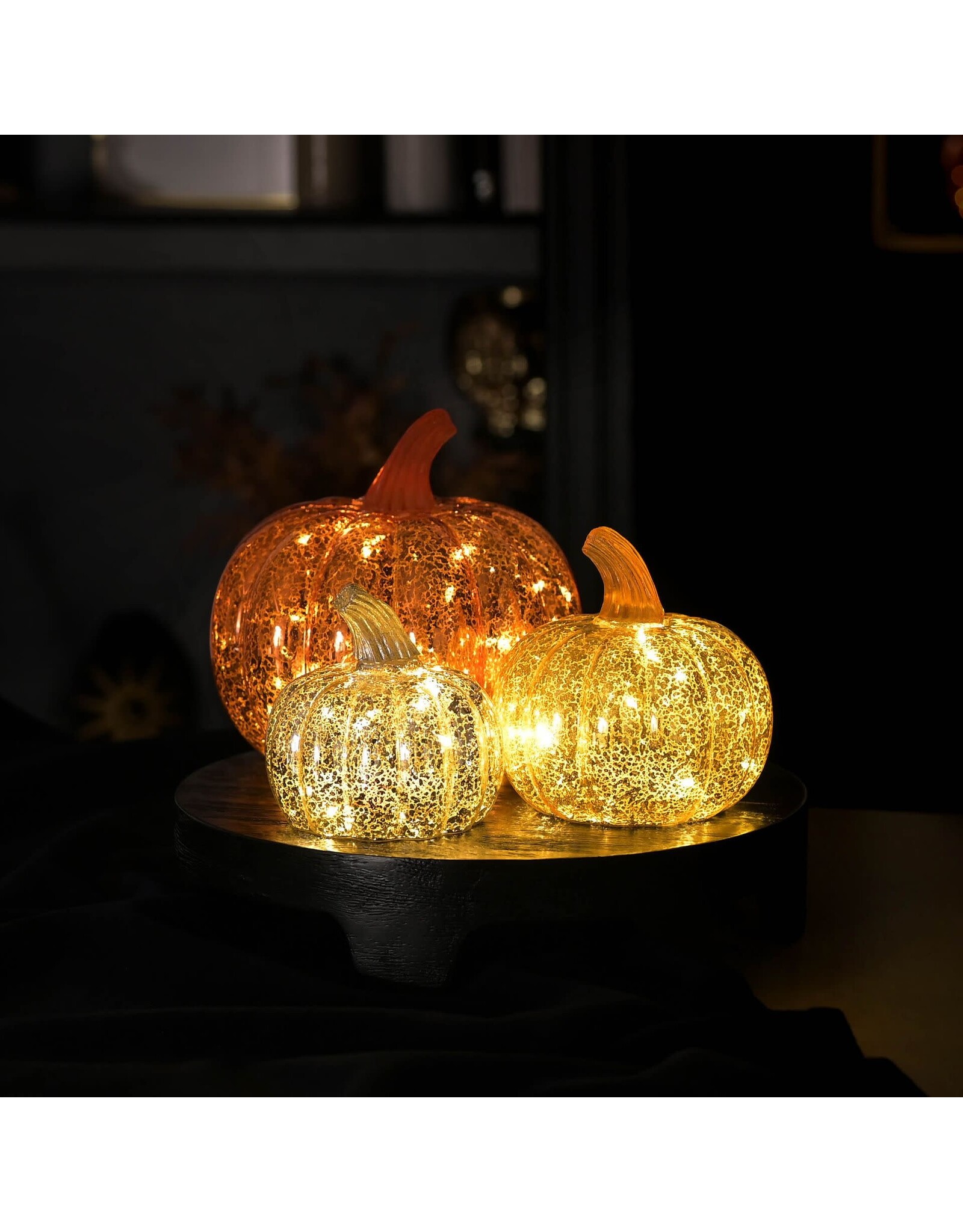 Seasonal Gift Co Decoratie LED - Pompoen Oranje