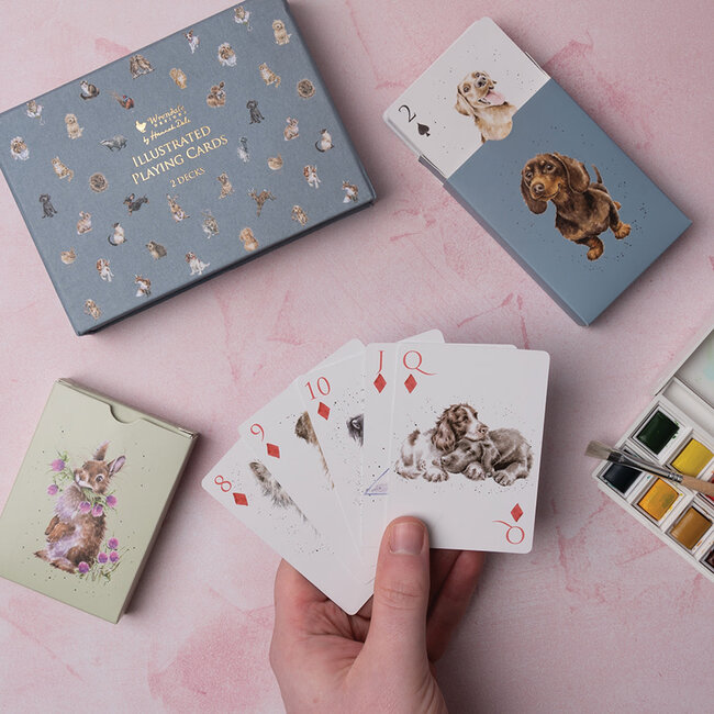 Wrendale Speelkaarten - Giftset
