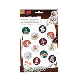 Wrendale Stickers Christmas - The Country Set