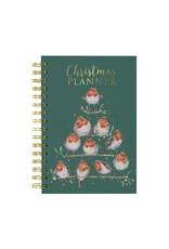 Wrendale Christmas Planner - Rockin' Robins