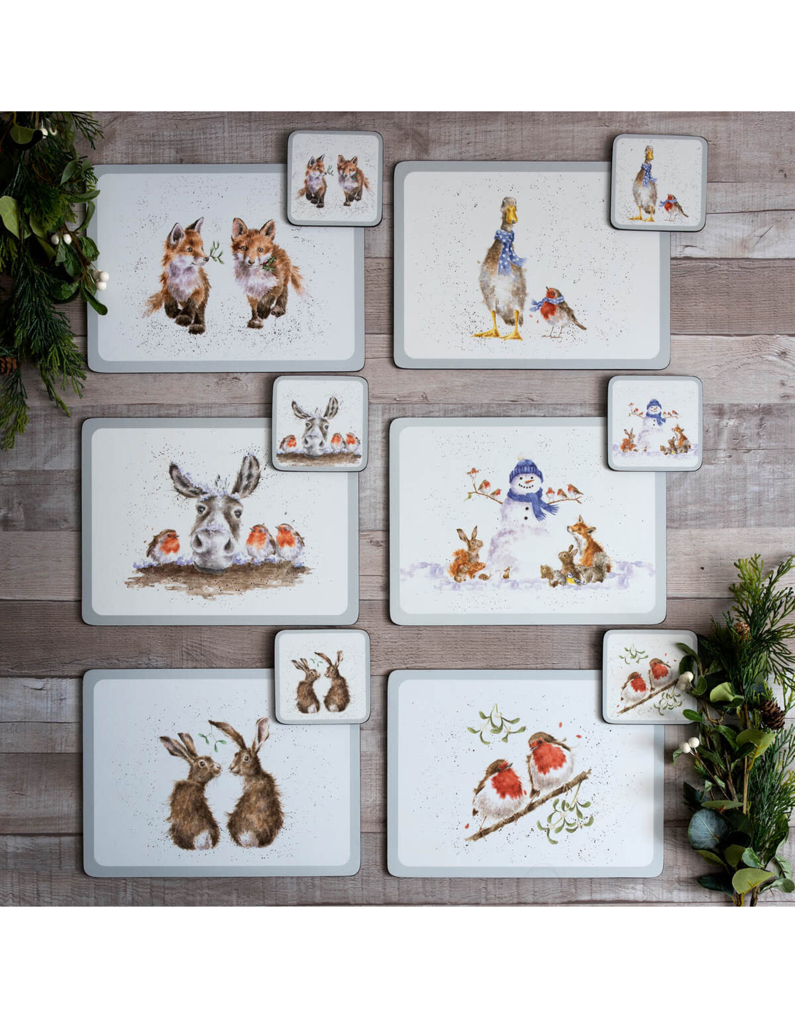 Wrendale Christmas - Placemats