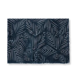 Katie Loxton Sjaal - Geometric Star Navy