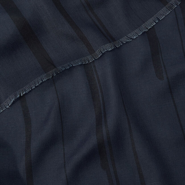 Katie Loxton Sjaal - Dashed Line Navy