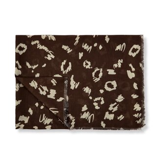 Katie Loxton Sjaal - Leopard Dark Brown Katie Loxton Sjaal - Leopard Dark Brown