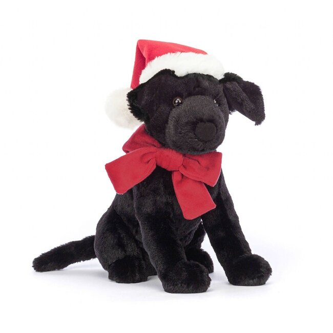 Jellycat Knuffel - Winter Warmer Pippa Black Labrador
