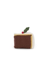 Jellycat Knuffel - Amuseable Slice of Christmas Cake