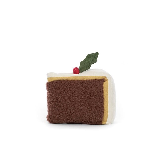 Jellycat Knuffel - Amuseable Slice of Christmas Cake