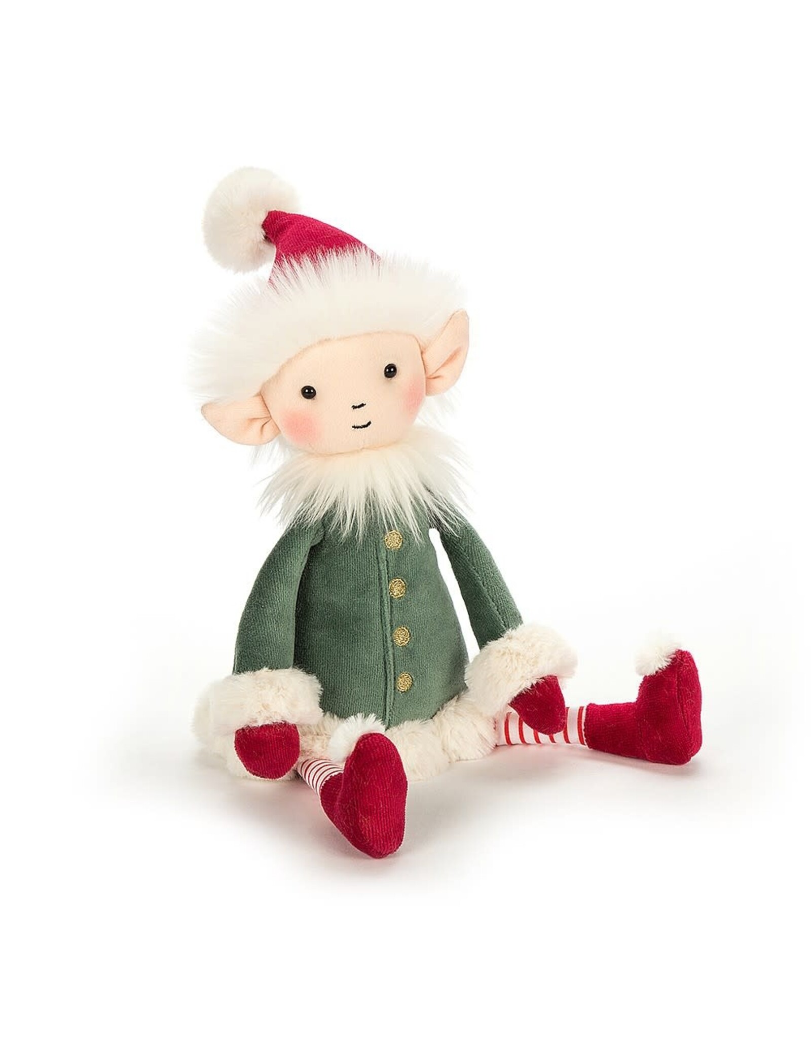 Jellycat Knuffel - Leffy Elf Medium