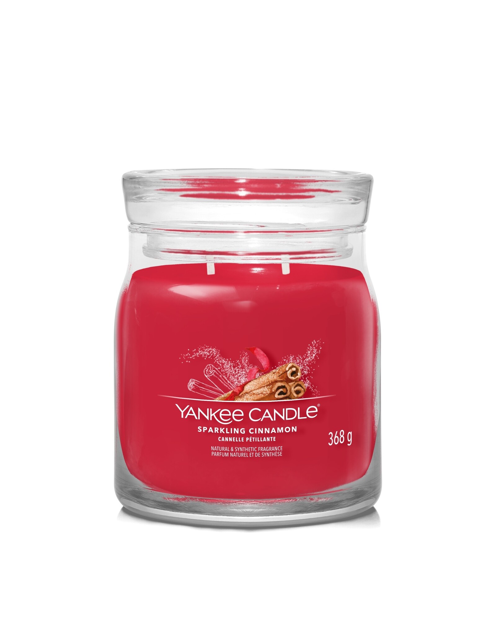Yankee Candle Sparkling Cinnamon  - Signature Medium Jar