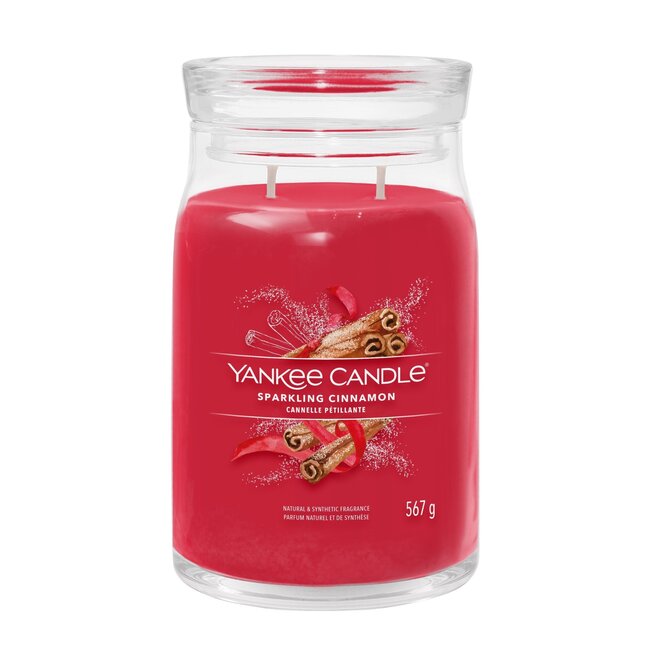 Yankee Candle Sparkling Cinnamon - Signature Large Jar