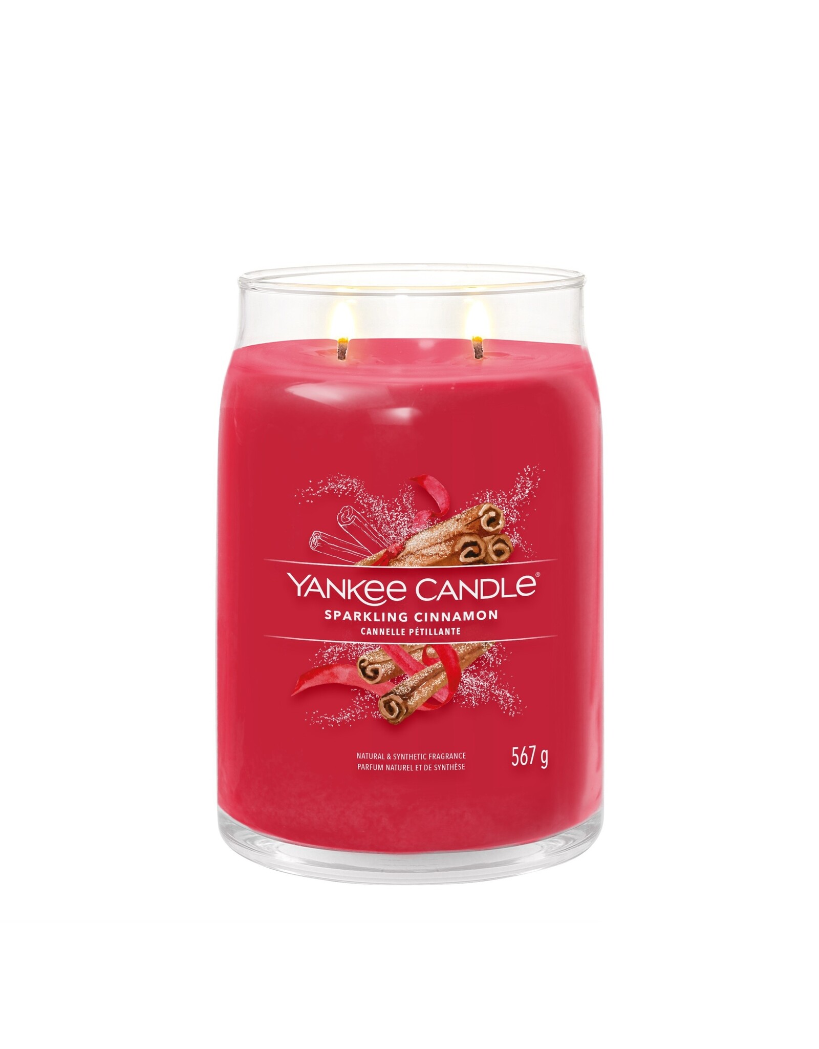 Yankee Candle Sparkling Cinnamon - Signature Large Jar