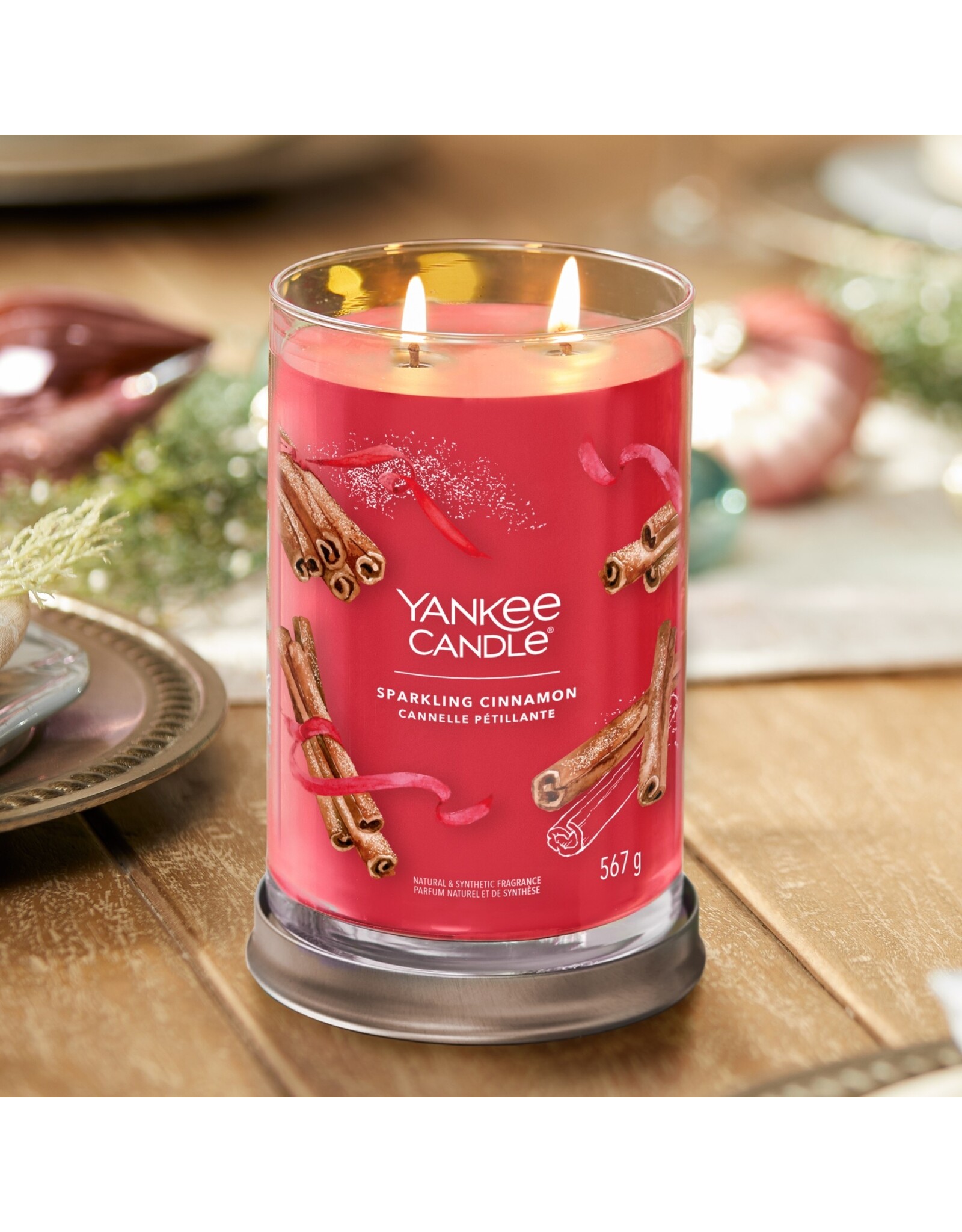 Yankee Candle Sparkling Cinnamon - Signature Large Tumbler