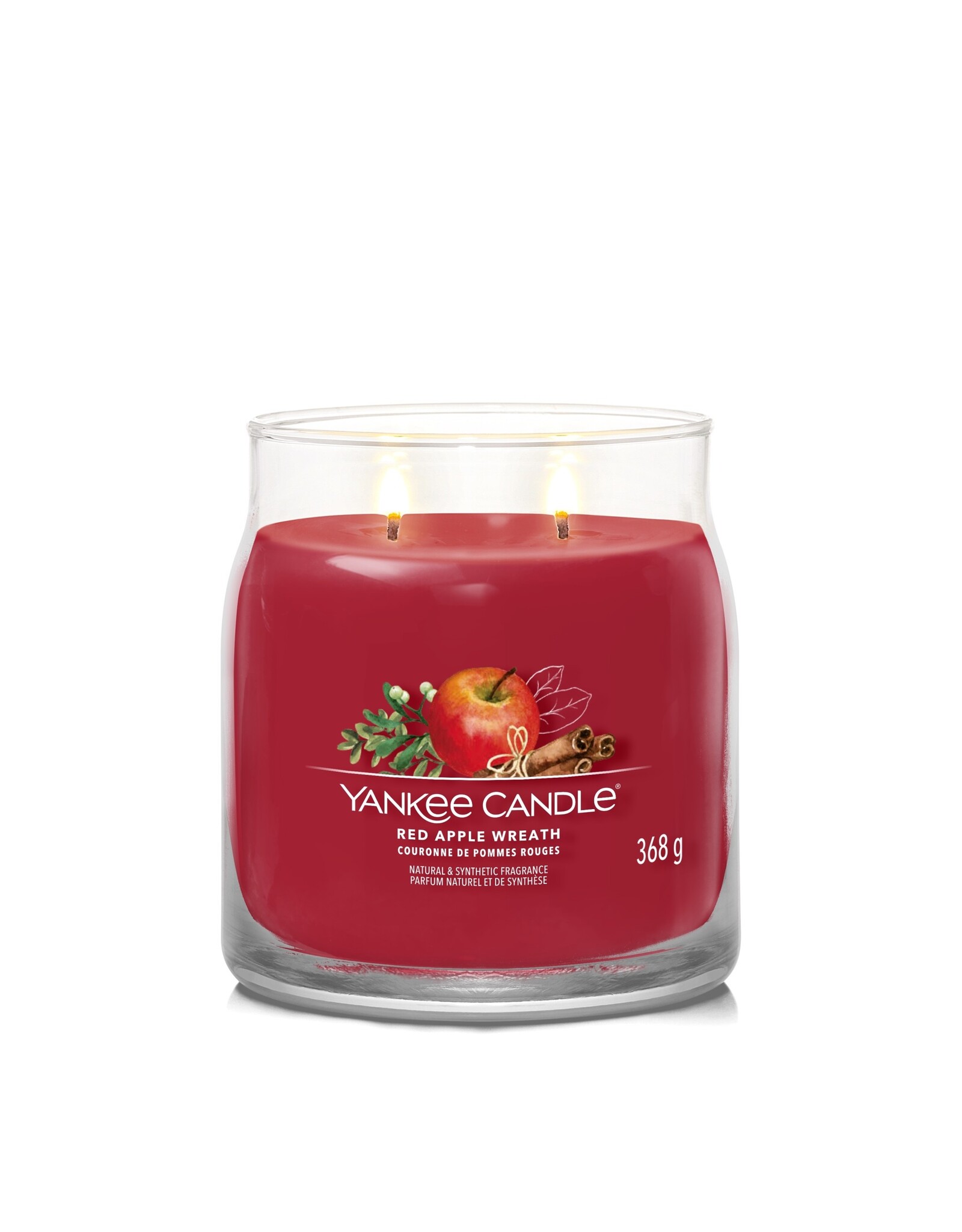 Yankee Candle Red Apple Wreath  - Signature Medium Jar