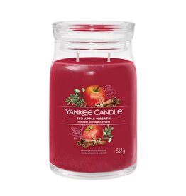 Yankee Candle Red Apple Wreath - Signature Large Jar