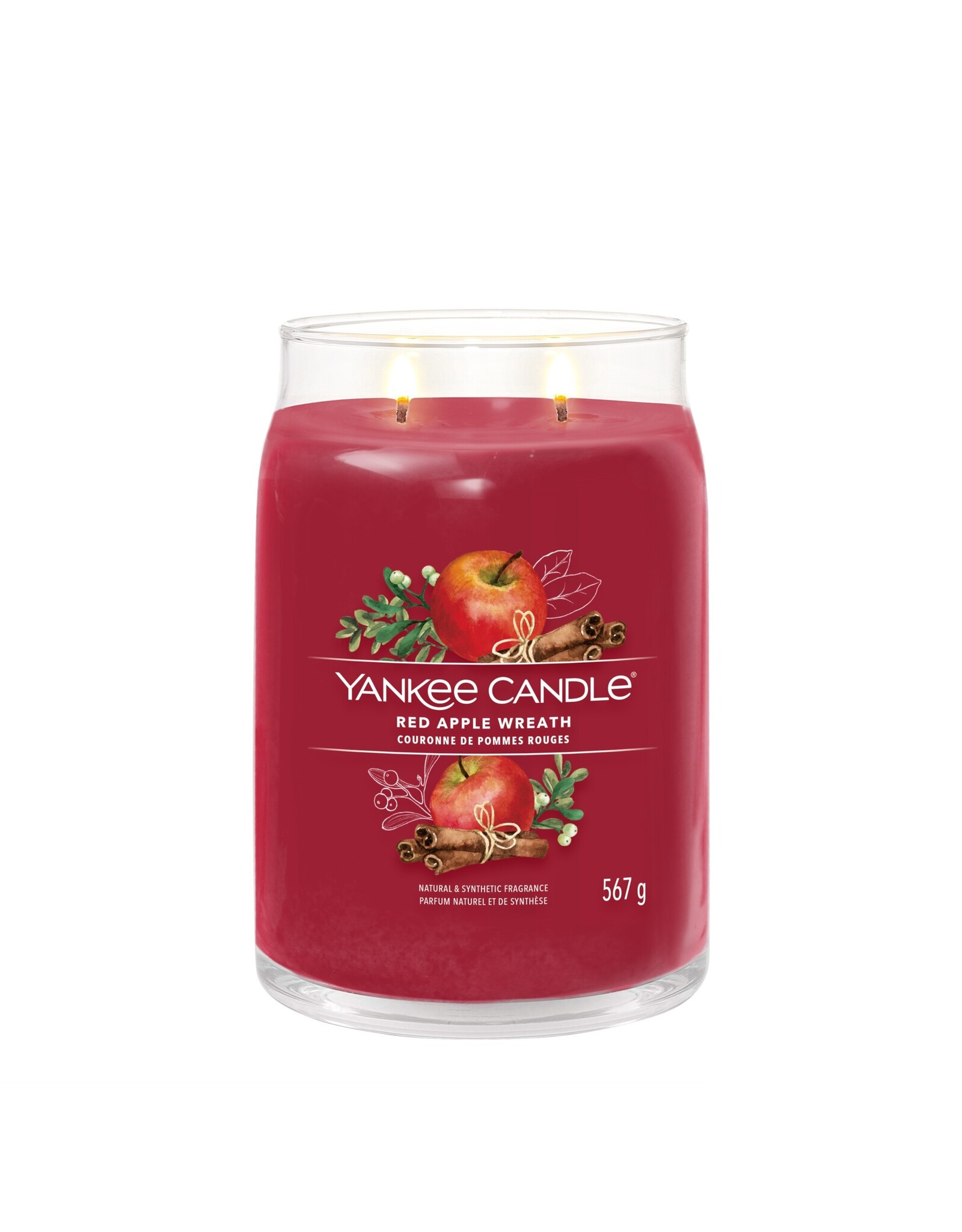 Yankee Candle Red Apple Wreath - Signature Large Jar