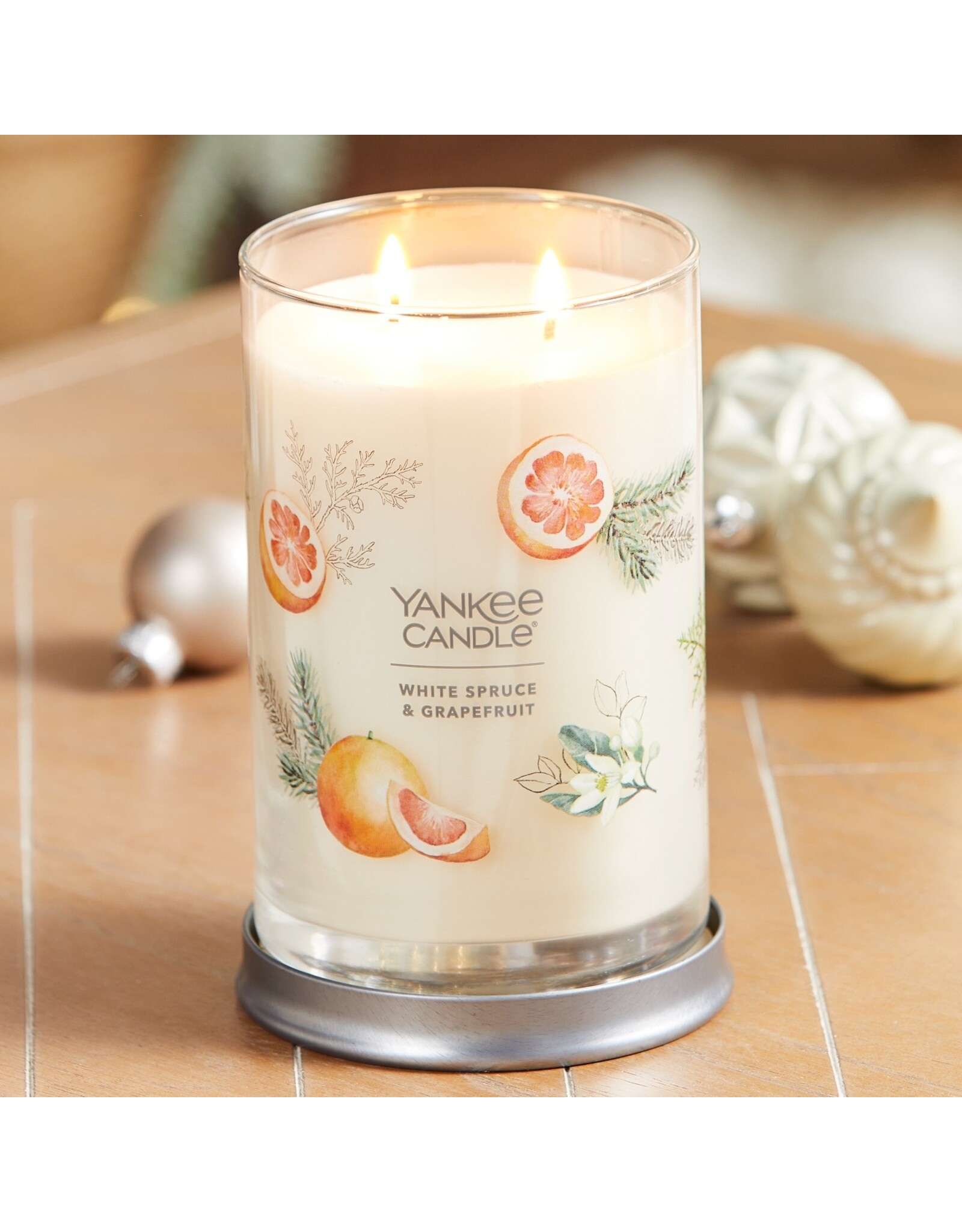 Yankee Candle White Spruce & Grapefruit - Signature Large Tumbler