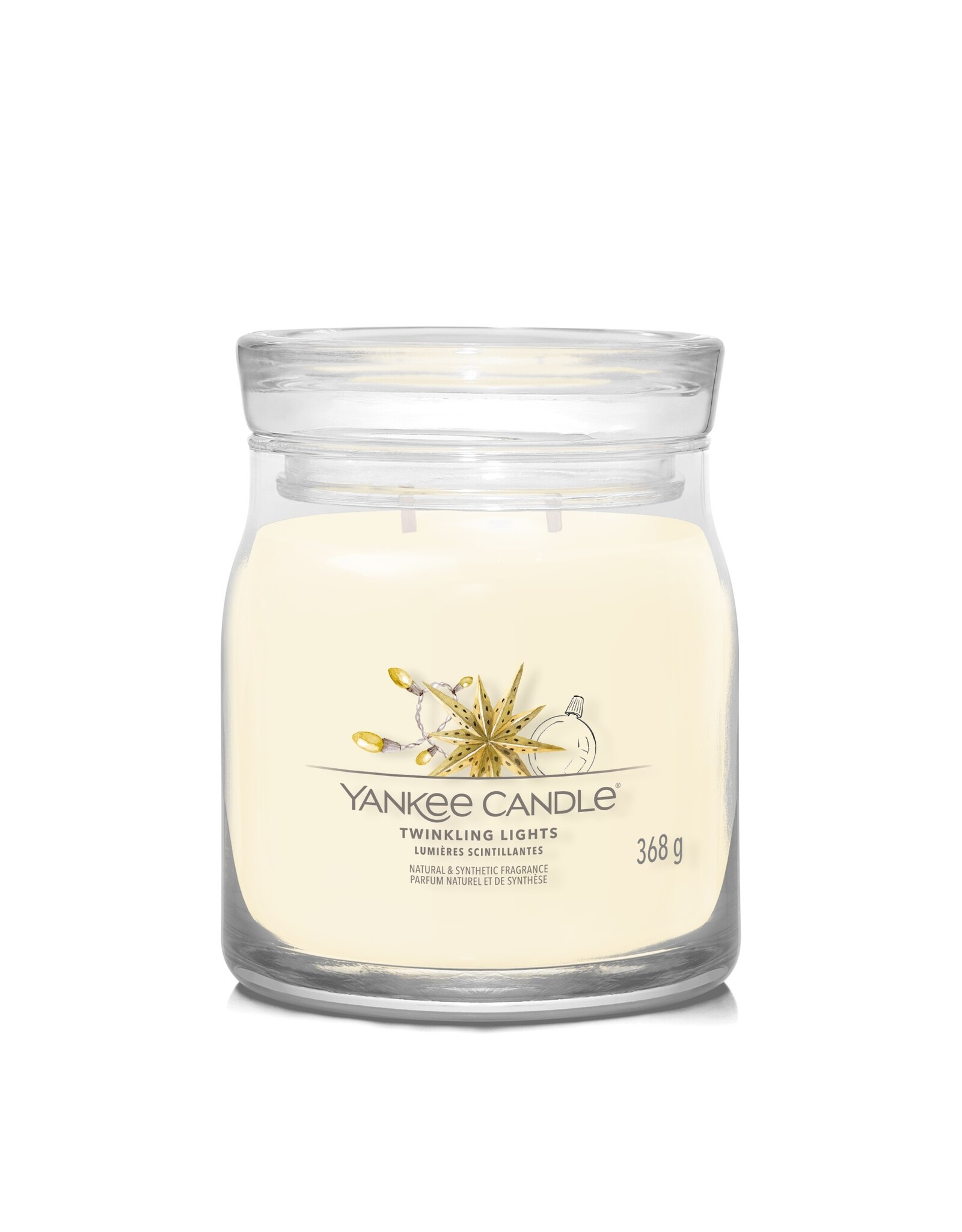 Yankee Candle Twinkling Lights  - Signature Medium Jar