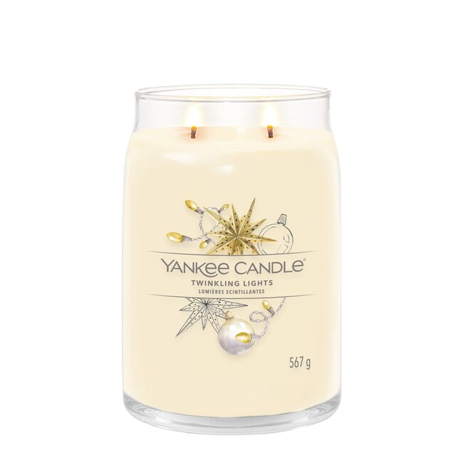 Yankee Candle Twinkling Lights - Signature Large Jar