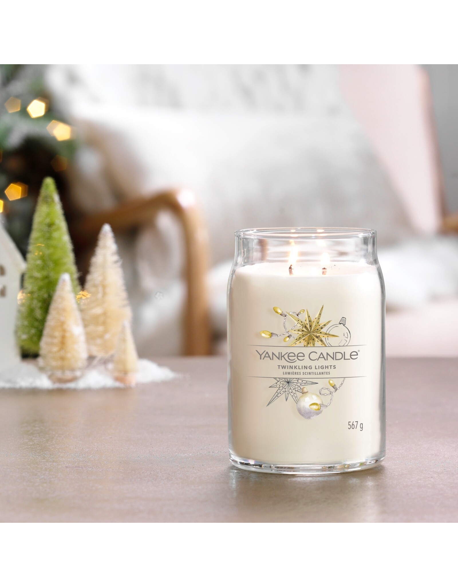 Yankee Candle Twinkling Lights Signature Large Jar Bizou Bizou