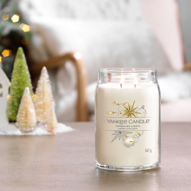 Yankee Candle Twinkling Lights - Signature Large Jar